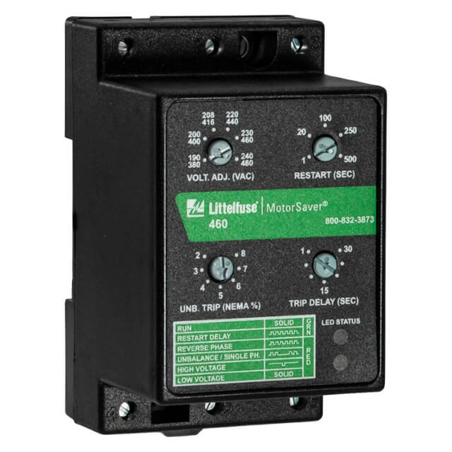 LITTELFUSE 460 IND.CONT.3-PHASE VOLT MON/ 190-480V/ AD