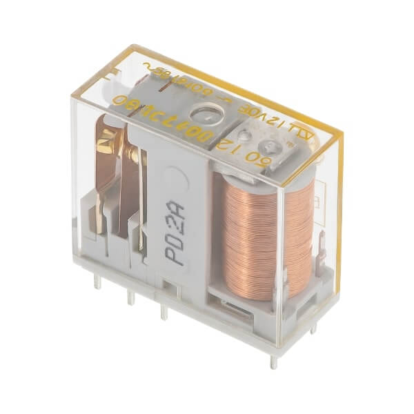 FINDER 50.12.9.012.5000 RELAY SAFETY F.GUIDED 8A 12VDC DPDT (2 Form C)