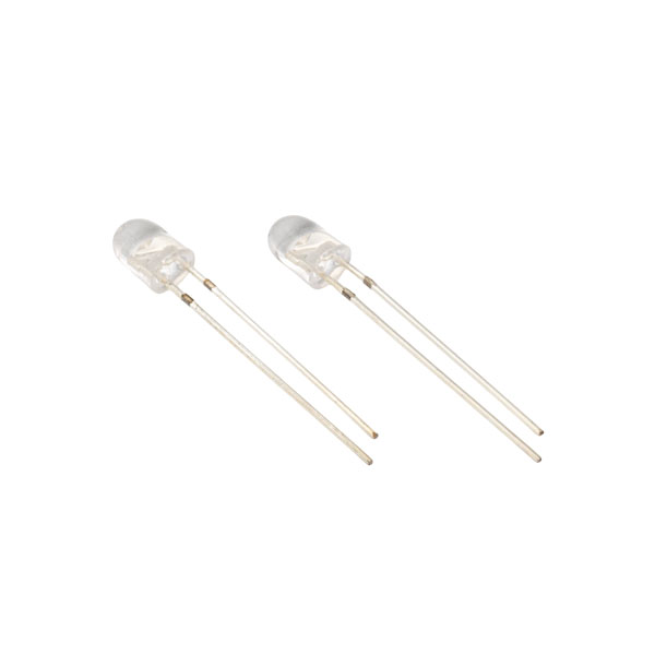 HUIYUAN 5203A1C-ESA-B LED 5MM AMBER 800-1200mcd 70°/30° WATER CLEAR