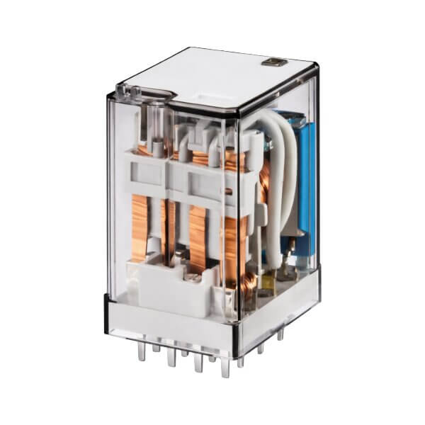 RELAY POWER 7A 24VDC 4CO-4PDT FINDER