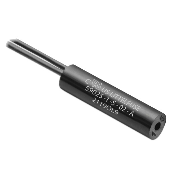 LITTELFUSE 59025-4-U-02-A SENSOR MAGNETIC REED SW SPST-NC W LEADS