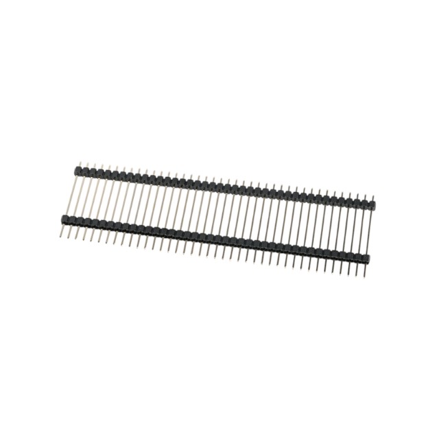 PIN HEADER 40PIN(1x40) 2.54mm THT V/T 6X23X3MM - 5PH1DDA25-140G0NNBL-6X23