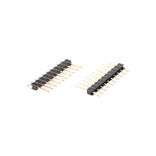 PIN HEADER 10PIN(1x10) 2.54mm SMT R/A 6MM - 5PH1MRB25-110G0NNCU-0600