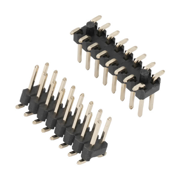 PIN HEADER 16PIN(2X8 ) 2.54mm SMT V/T TUBE - 5PH1MSB25-208G0PNTU-0600