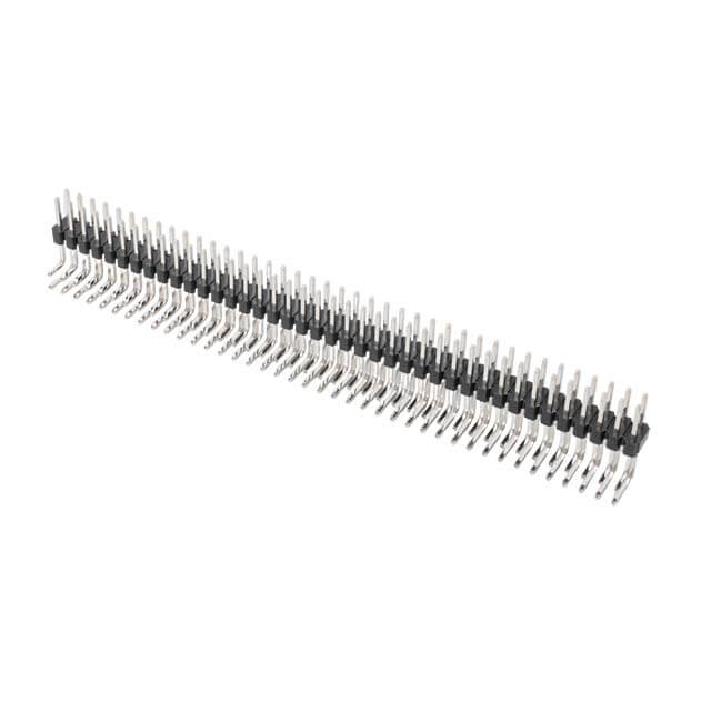 PIN HEADER 80PIN(2x40) 2.54mm THT R/A 6X3X7MM - 5PH1RDA25-240T0NNBL6X3X7