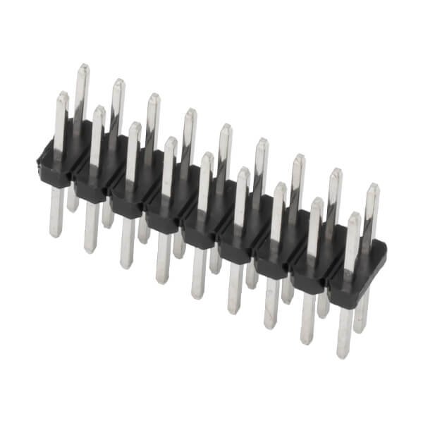 PIN HEADER 18PIN(2x9) 2.54mm THT V/T - 5PH1SDA15-209T0NNBL-0600