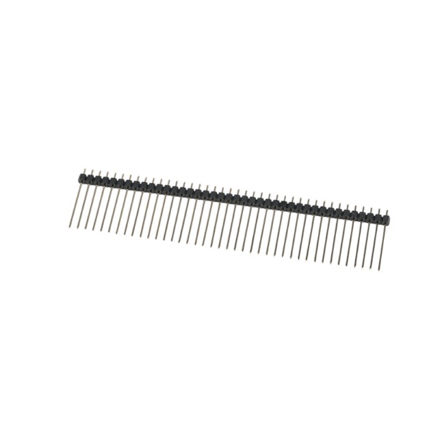 PIN HEADER 40PIN(1x40) 2.54mm THT V/T 3X18MM - 5PH1SDA25-140G0NNBL-3X18