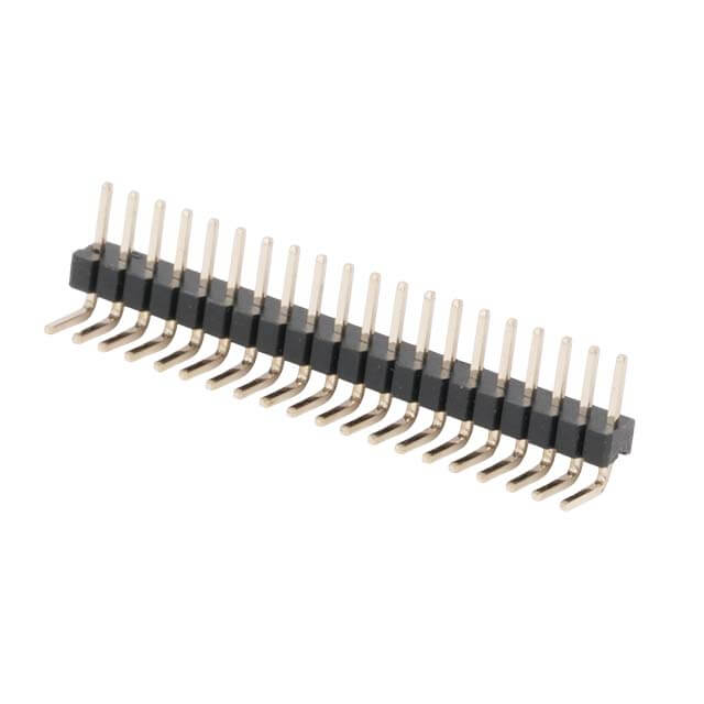 PIN HEADER 20PIN(1x20)1.27mm THT R/A 2.9X2.2X2.7MM - 5PH3RDA15-120G0NNBU2.9X2