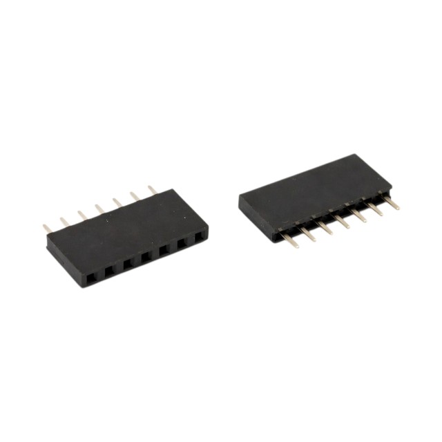 FEMALE HEADER 7PIN(1x7) 2.54mm THT V/T TRAY - 5PS1SDA85-107G0NNNAL-00