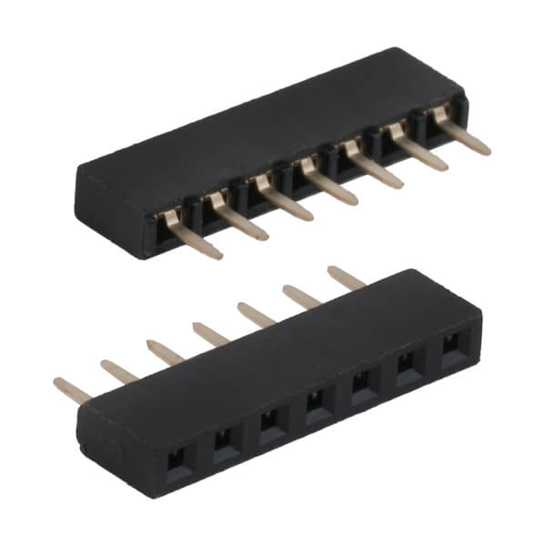 FEMALE HEADER 7PIN(1x7) 2.54mm THT V/T TRAY AMTEK - 5PS1SDC50-107G0NNNTL-00