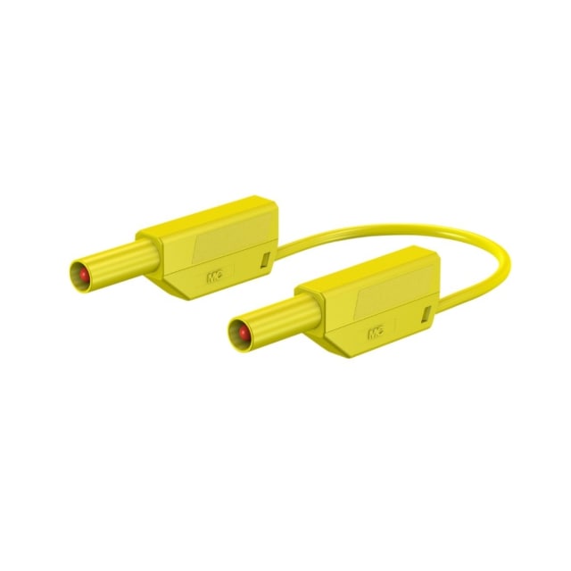 STAUBLI 65.9179-10024 2 MM SAFETY TEST LEAD 100 CM YELLOW