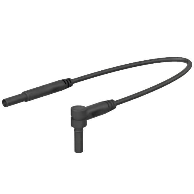 STAUBLI 65.9577-10021 SLK205-W/L 2 MM SAFETY TEST LEAD 100 CM BLACK