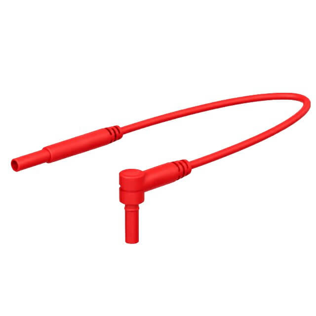 STAUBLI 65.9577-10022 SLK205-W/L 2 MM SAFETY TEST LEAD 100 CM RED