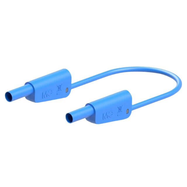 STAUBLI 66.2014-15023 4 MM SAFETY TEST LEAD 150 CM BLUE