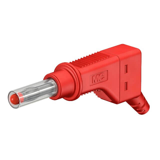 STAUBLI 66.9327-22 XZGL-410 4MM STACKABLE PLUG RED