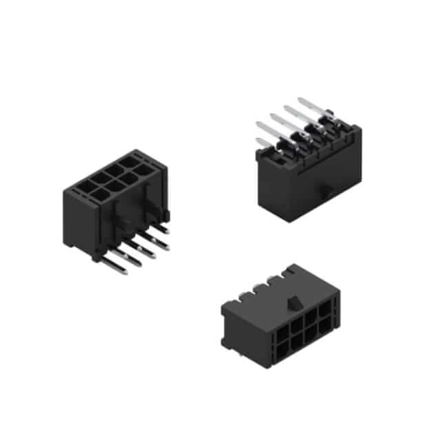 CON.T.B.3.00MM 20PIN(2X10) 90C MALE BLACK