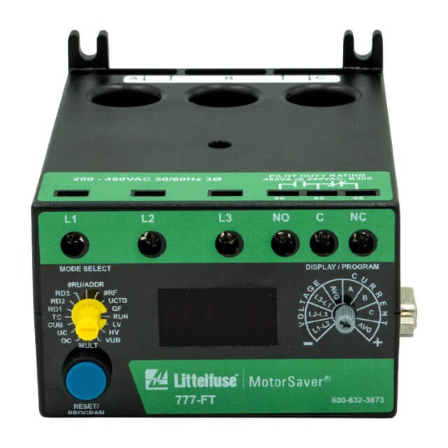 LITTELFUSE 777-FT IND.CONT.3-PHASE OVERLOAD RELAY/ 190-480VAC