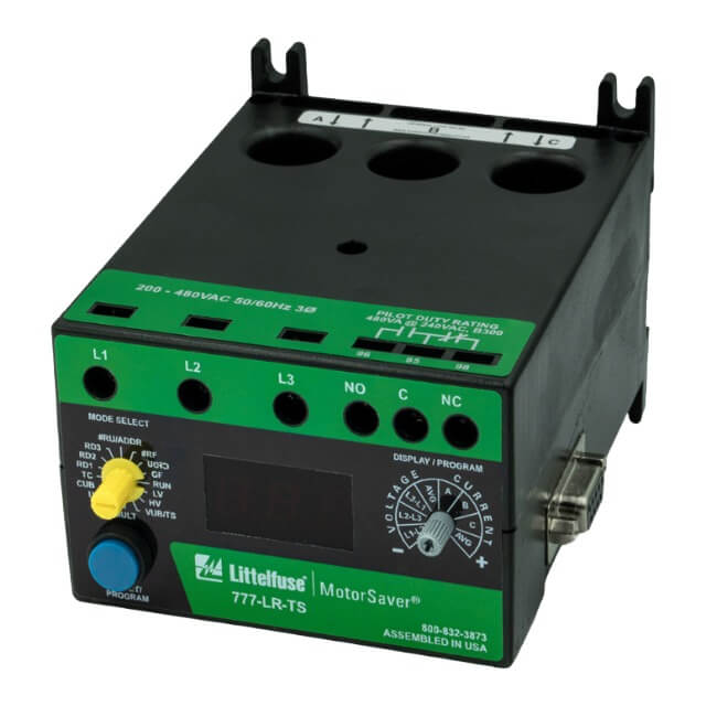 LITTELFUSE 777-LR-TS IND.CONT.3-PHASE OVERLOAD RELAY/190-480VAC
