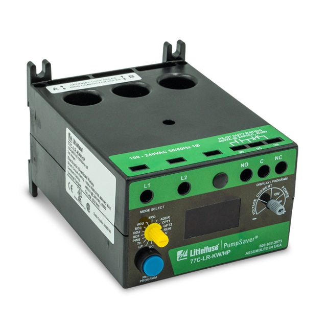 LITTELFUSE 77C-LR-KW/HP IND.CONT.1-PHASE POWER MONITOR 100-240VAC