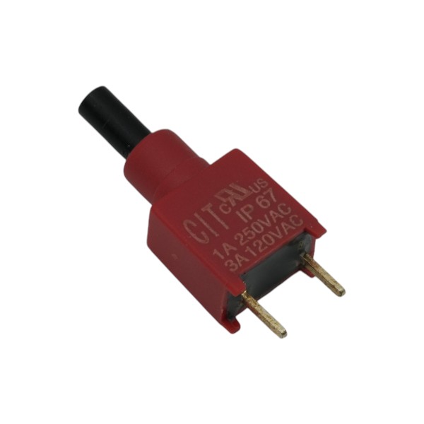 E-SWITCH 800AWSP9M2QE SWITCH PUSH BUTTON 1A IP67 SPST-NO