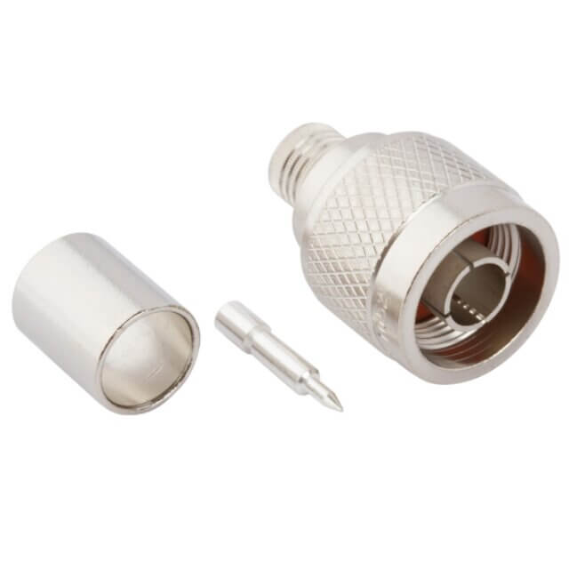 AMPHENOL 82-340-1052 CONNECTOR N PLUG STR 50 OHM CRIMP