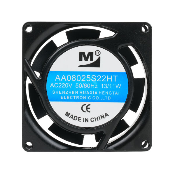 HENGTAI AA08025S22HT FAN 80x80x25MM 220V 0.08A 13W 2700RPM