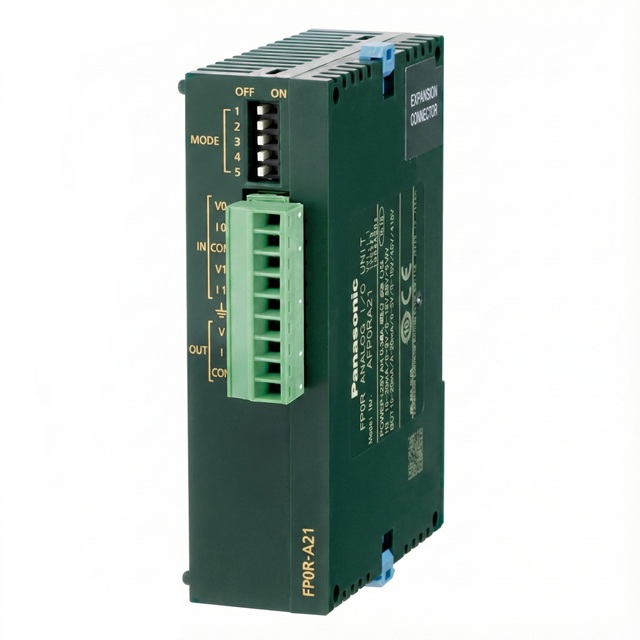 PANASONIC(AUTOMATION) AFP0RA21 PLC ANALOG MOD.2AG/1AÇ 0-5/10V,±5V,±10V,0-20mA,14b