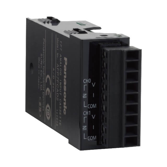PANASONIC(AUTOMATION) AFP7FCAD2 PLC EK MODÜL 2 KANAL ANALOG GİRİŞ, 12 BİT