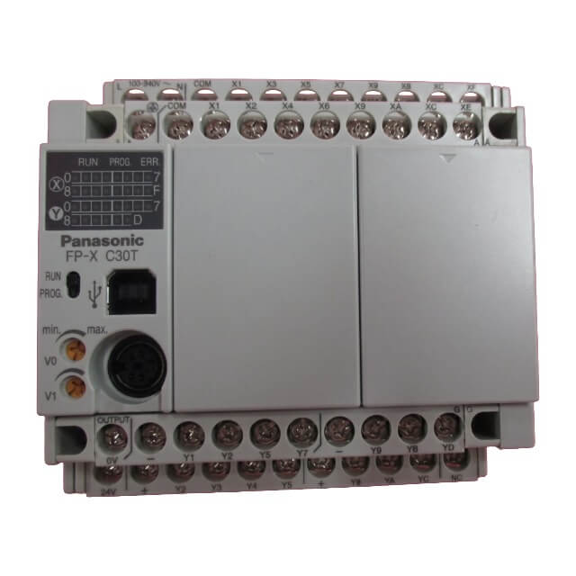 PANASONIC(AUTOMATION) AFPX-C30T PLC CPU 16G(PNP/NPN)14 NPN Ç,220VAC BESLEME