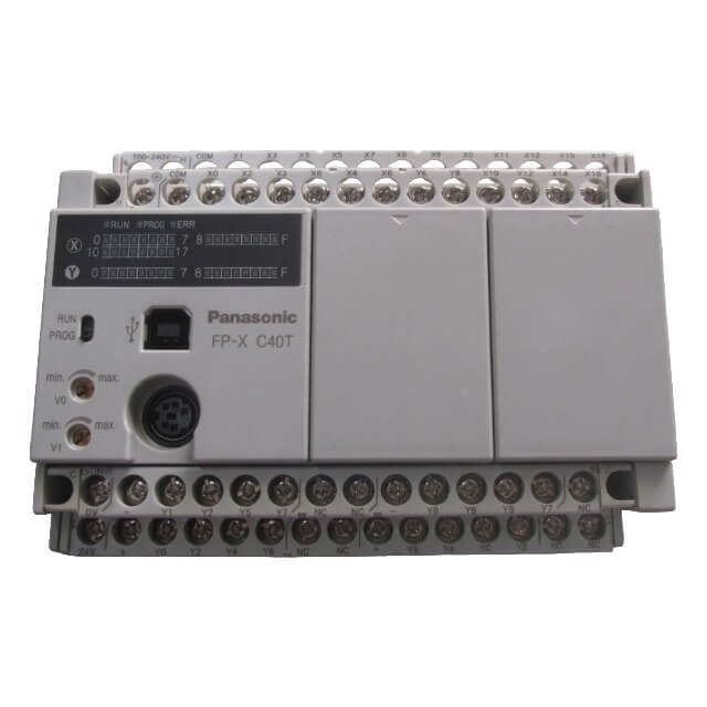 PANASONIC(AUTOMATION) AFPX-C40T PLC CPU 24G(PNP/NPN)16 Ç,220VAC BESLEME