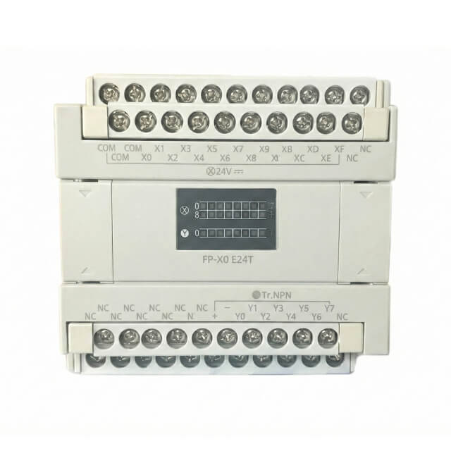 PANASONIC(AUTOMATION) AFPX0E24T PLC EK MODÜLÜ 16G(PNP/NPN)8 NPN Ç,220VAC BESLEME