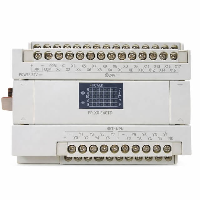 PANASONIC(AUTOMATION) AFPX0E40PD PLC EK MODÜLÜ 24G(PNP/NPN16 PNP Ç,24VDC BESLEME