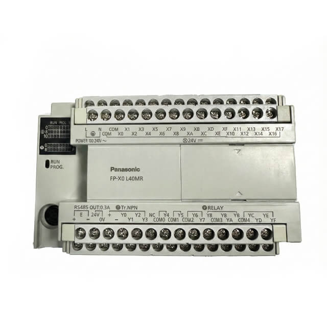PLC CPU 24G/4Ç NPN 12RÇ, 2AG, RS485, 24VDC - AFPX0L40MRD