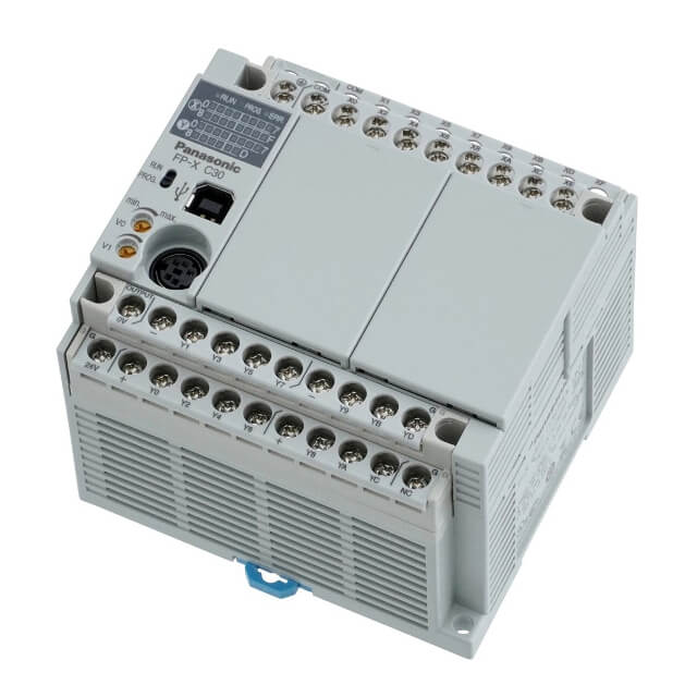 PLC CPU 16G(PNP/NPN)14 NPN Ç, MINI USB 24VDC - AFPXHC30TD