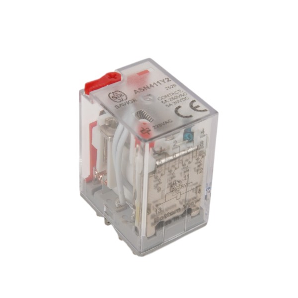 SAVIOR OTM. ASN411Y2 4 KONTAK RÖLE 5A 220VAC LEDLİ