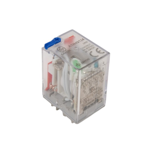 SAVIOR OTM. ASN42124 4 KONTAK RÖLE 5A 24VDC LEDLİ