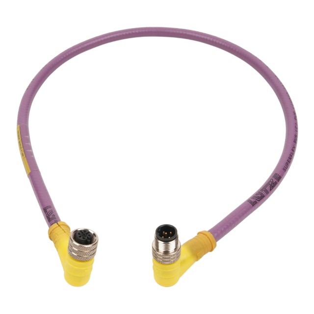 CON.T.PROFIBUS M12 DISI ERKEK 90/90C 60CM PUR KABL - BB5S33PP4M006