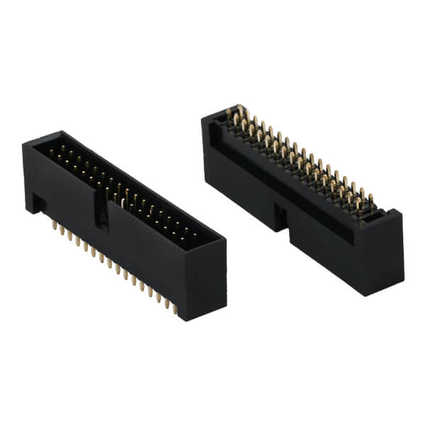 BOX HEADER 34PIN(2X17) 2.54mm THT V/T H:13.00MM - BH-2.54-2X17P-13MM-S