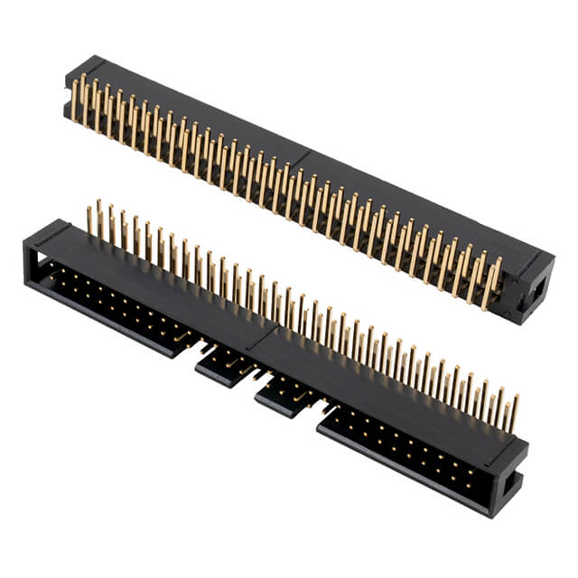 CON. BOX HEADER 2.54MM 64PIN(2x32) THT R/A H:9.00 - BH-64P-R