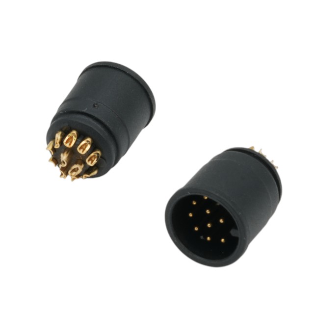 CONNECTOR CIRCULAR M12 12P MALE - C010804001EWAS12A912