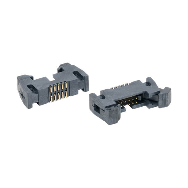 BOX HEADER LOCKED 10PIN(2x5) 1.27mm SMT V/T - C3505-10DNGBT0R
