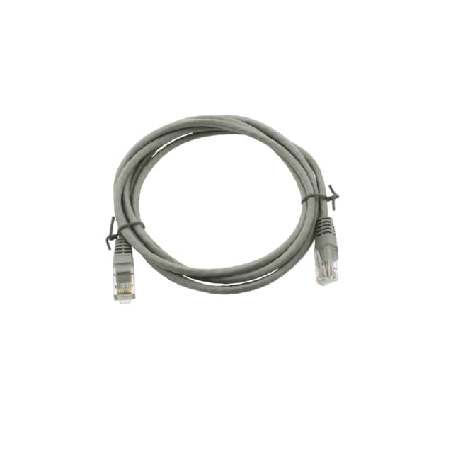 CONNECTOR PLUG CAT5E 26AWG CCA 2M GRAY - CAB05-CAT5E-L2MGRA