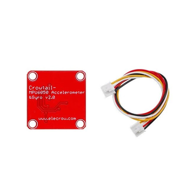 ELECROW CRT02122G MPU6050 ACCELEROMETER & GYRO 2.0 5.0 TO 6.0V