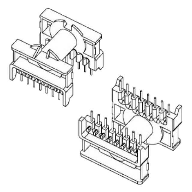 XUYI OUGE ETD-3901H(8+8)PIN ACCESSORY CARCASS 16PIN VERTICAL