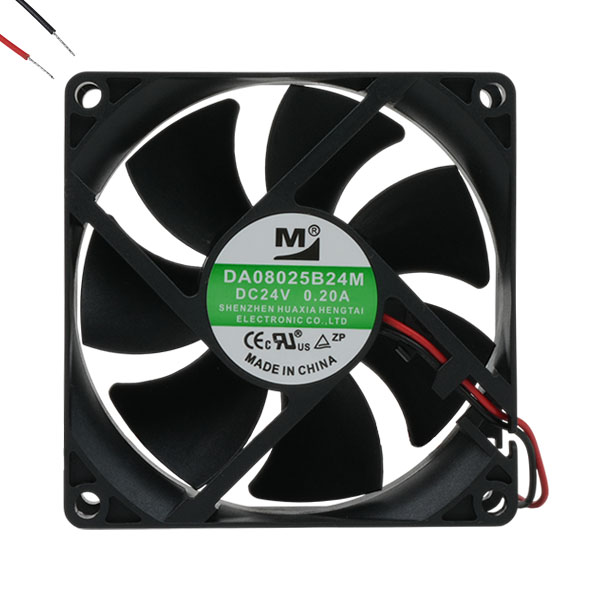 FAN 80x80x25MM 24V 0.11A 2.64W 3000RPM BB - DA08025B24M