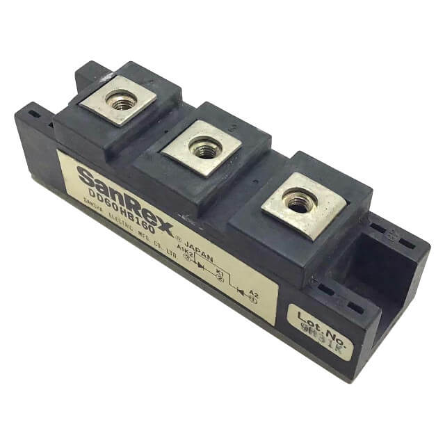 SANREX DD60HB160 DIODE MODULE 60A (2x60A) 1600V
