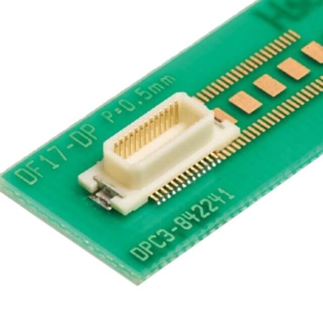 HIROSE DF17(2.0)-80DP-0.5V(57) CONN HDR 80POS SMD GOLD
