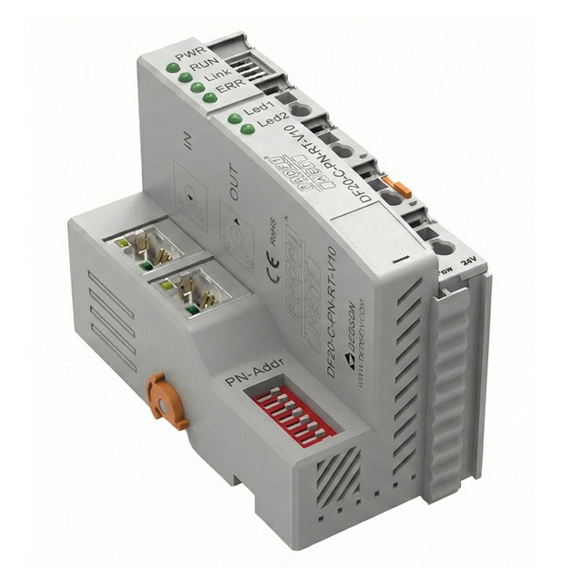 DEGSON DF20-C-PN-RT-V10 COMMUNICATION MODULE HOUSING PROFINET BUS 2×RJ45