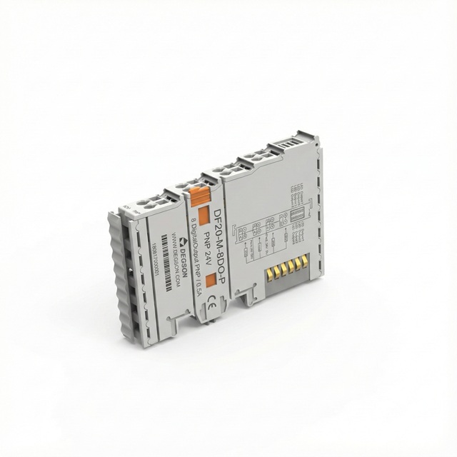 DEGSON DF20-M-8DIO-P IO MODULE HOUSING 8CH DIGITAL INPUT & 8CH DIGITAL