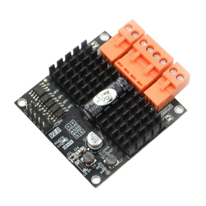 DFROBOT DFR0601 DUAL-CHANNEL DC MOTOR DRIVER-12A